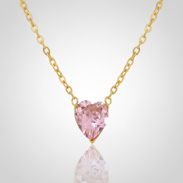 Blush Heart Necklace – Signature Jewelry
