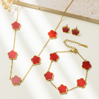 Crimson Clover Jewelry Set – Signature Jewelry
