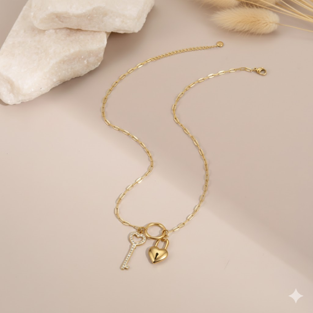Signature Lock & Key Necklace