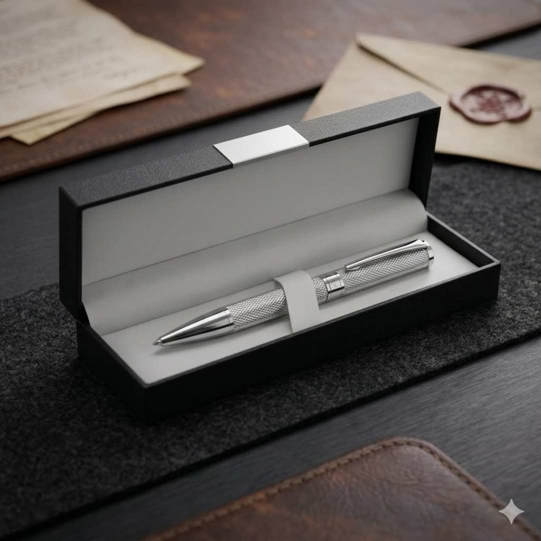 Signature Jewelry Silver Men's Luxury Pen