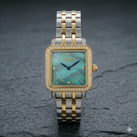 The Markato Lumiere Emerald Square Watch