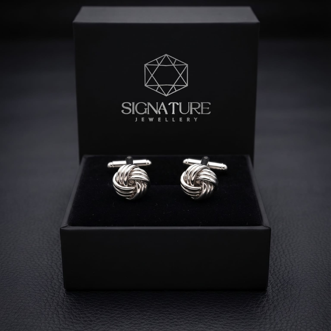 Signature Jewelry Knot Cufflinks