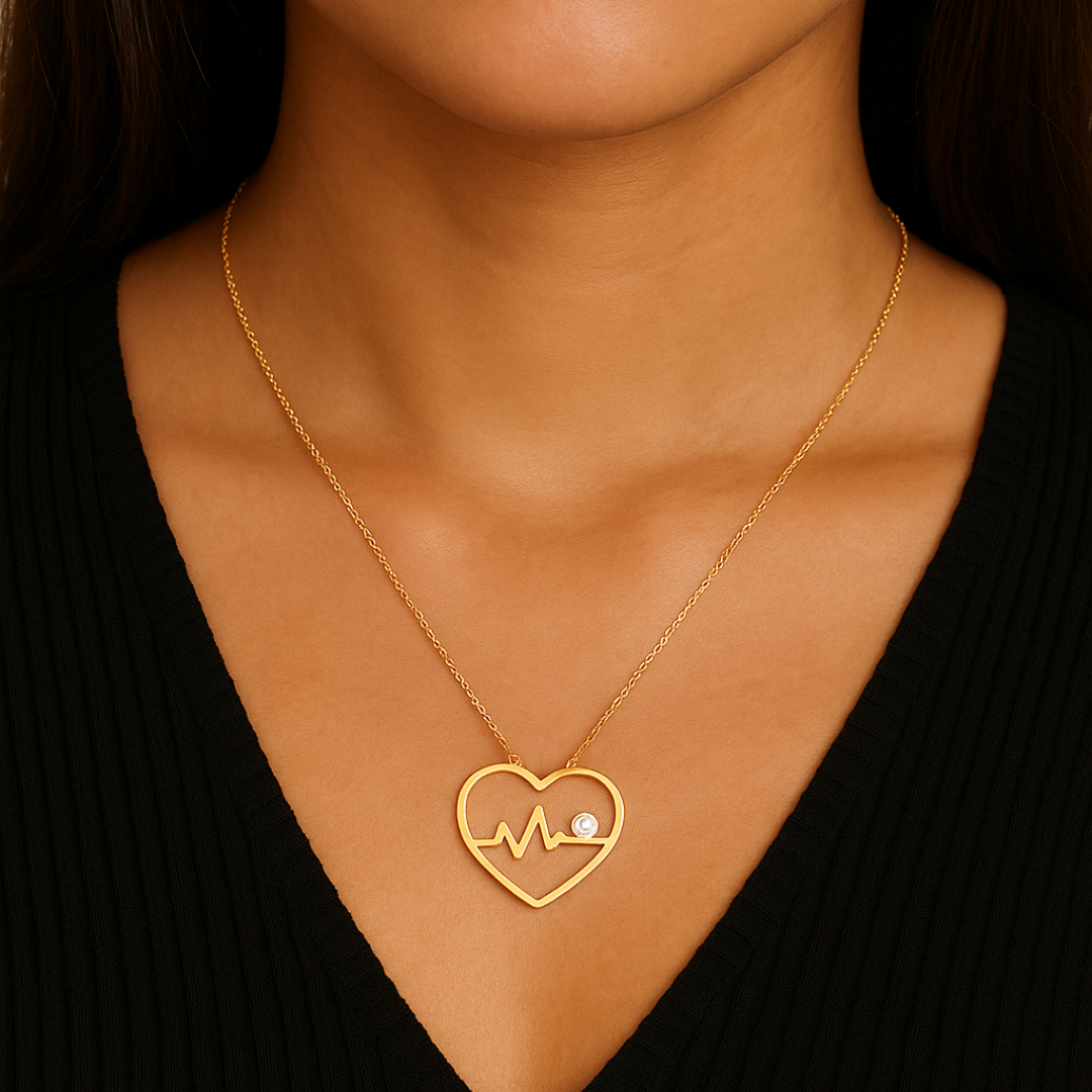 Golden Pulse Necklace – Signature Jewelry