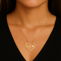 Golden Pulse Necklace – Signature Jewelry