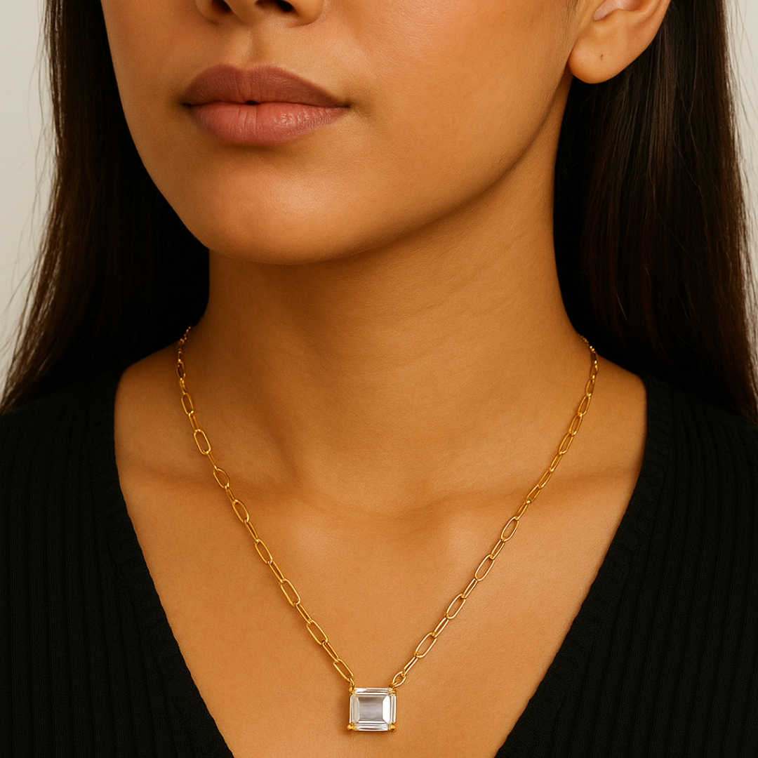 Radiant Prism Necklace – Signature Jewelry